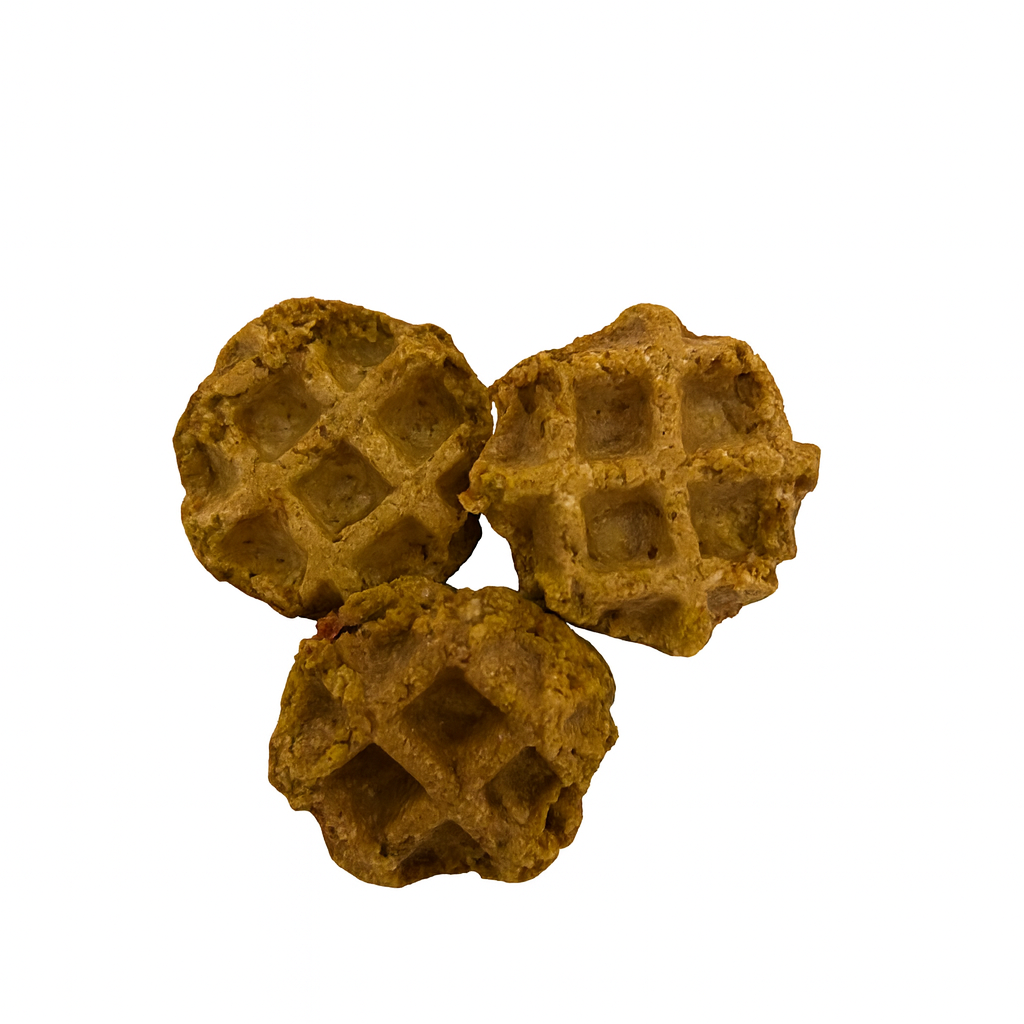 Carrot & Sweet Potato Mini Waffles